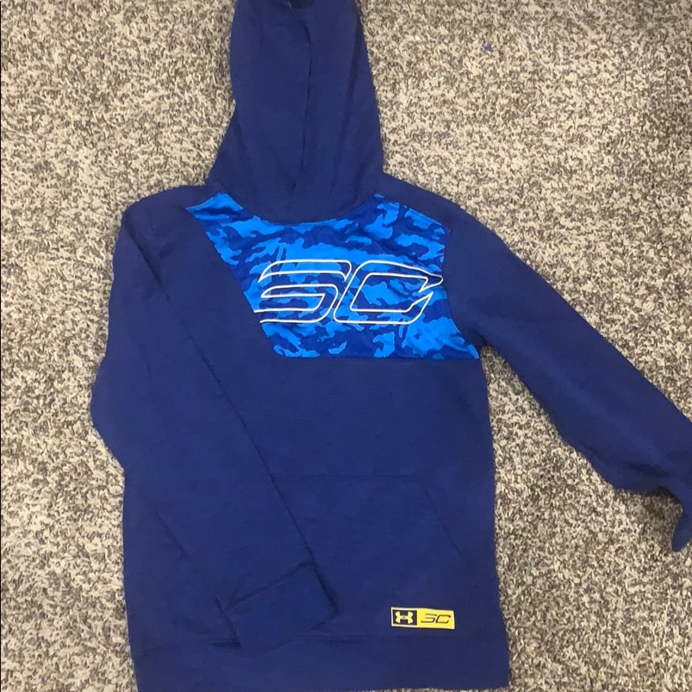 Under armor Steph Curry sweatshirt, sz youth large